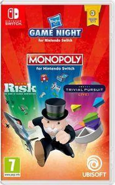 Hasbro Game Night - Monopoly, Risk & Trivial Pursuit