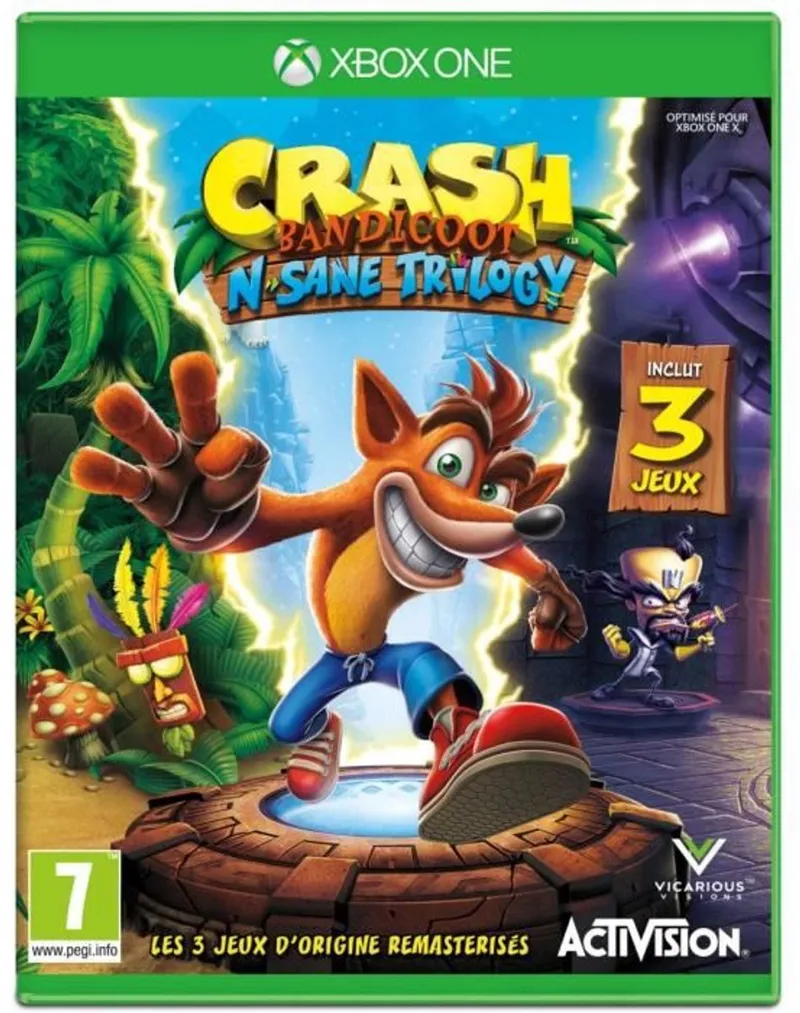 Activision Crash Bandicoot N. Sane Trilogy
