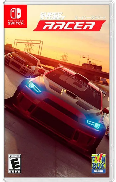 Nintendo Games Super Street: Racer Transparant PAL
