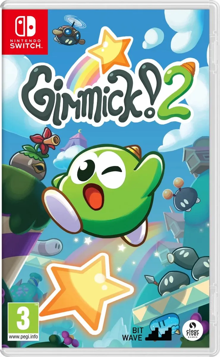 Nintendo Games Gimmick! 2 Transparant PAL