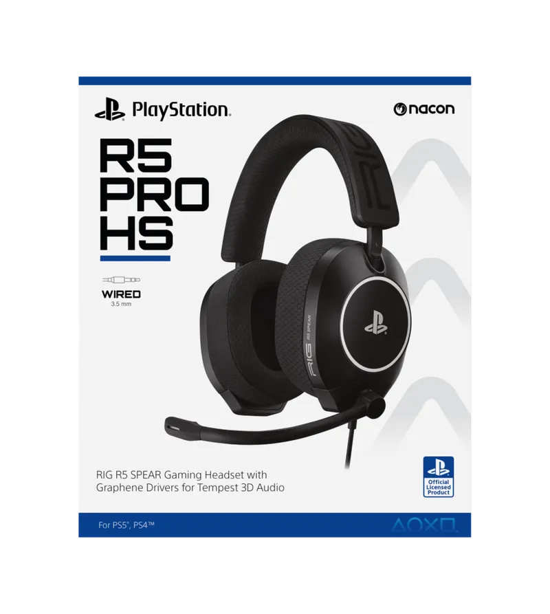 Nacon RIG R5 Spear PRO HS Wired Headset Black