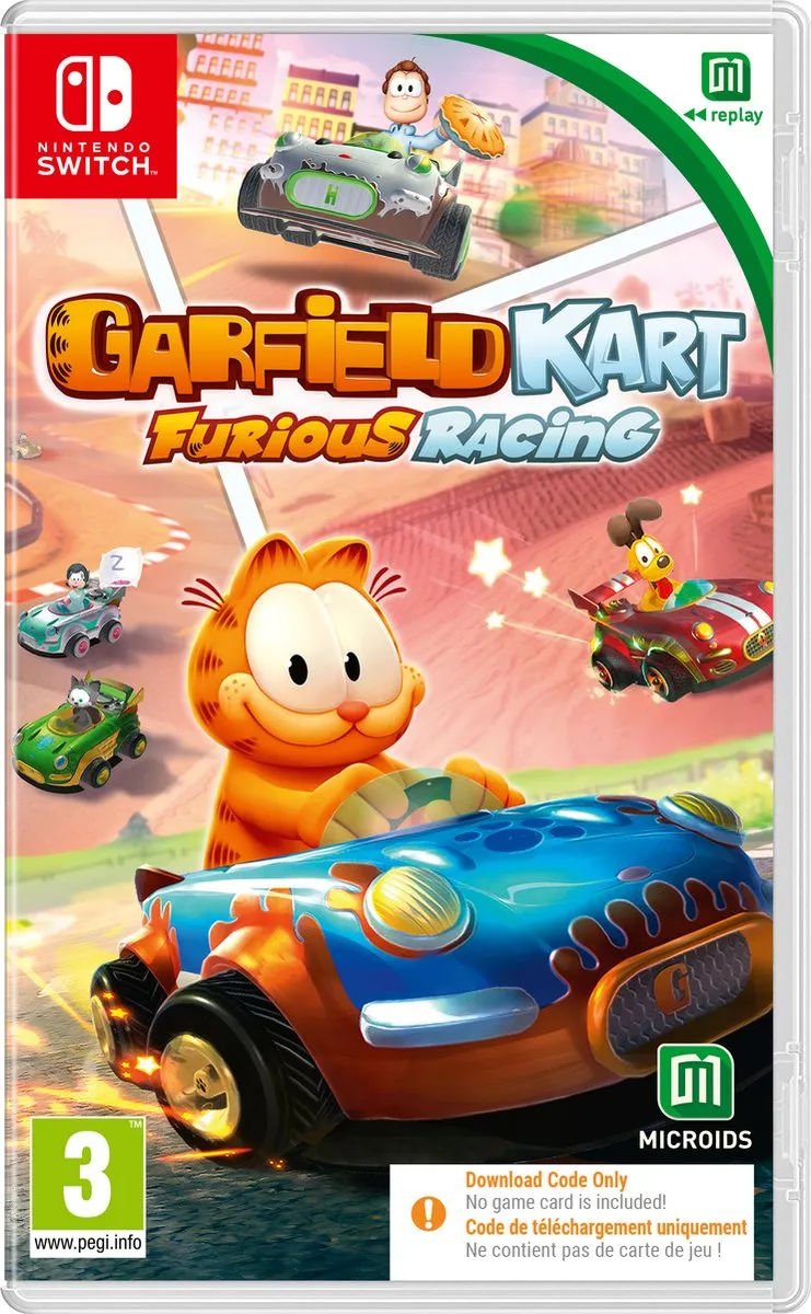 Garfield Kart Furious Racing - (Code in a Box