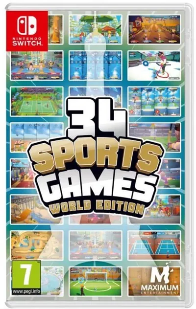 Nintendo Games 34 Sports Games - World Edition Transparant