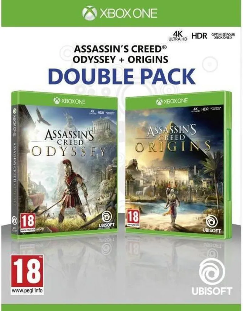 Ubisoft Assassin's Creed Odyssey + Assassin's Creed Origins - Double Pack Bundle