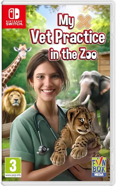 Nintendo Games My Vet Practice In The Zoo Transparant PAL