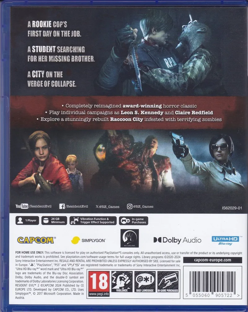 Resident Evil 2 - Remake