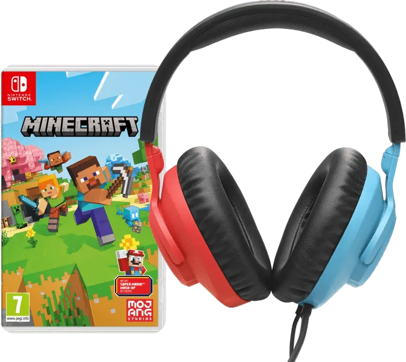 Minecraft + JBL Quantum 100N
