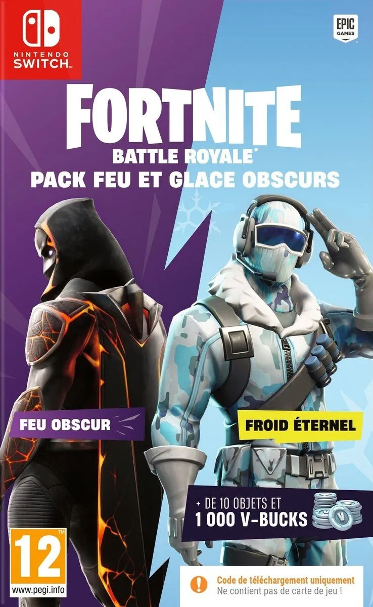 Epic Games Fortnite - Darkfire & Ice Bundle Standaard