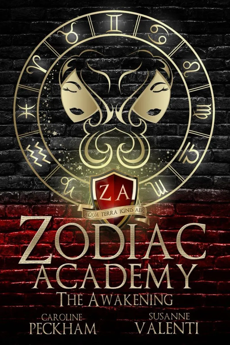 Dailygoods- Boek Zodiac Academy: The Awakening - Fantasy Boek - Supernatural - Fae - Throne - Gevaarlijk avontuur - Fantasyboek