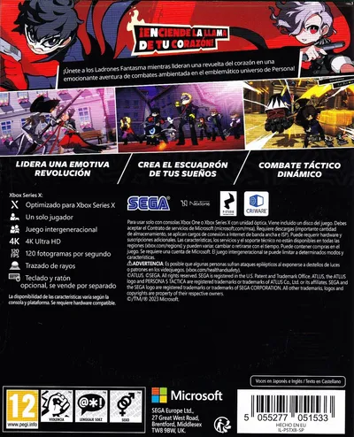 Persona 5 - Tactica - ES