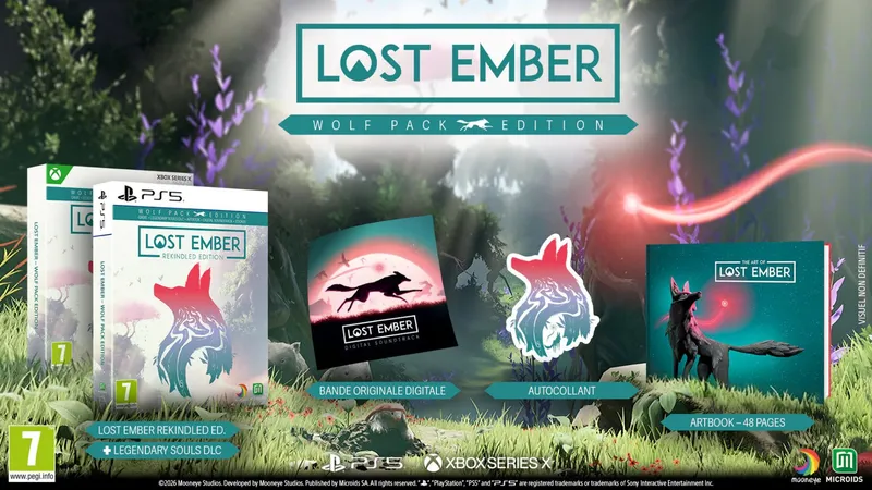 Lost Ember: Rekindled Edition (Wolf Pack Edition) - Microsoft - Action/Adventure