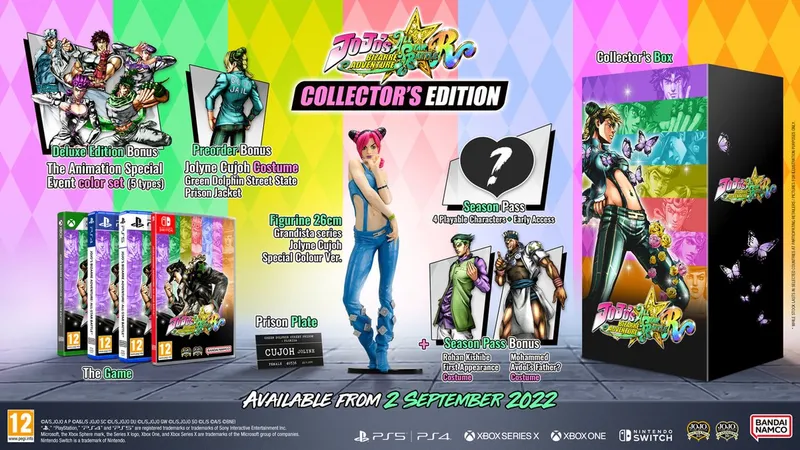 JOJO'S BIZARRE ADVENTURE: ALL-STAR BATTLE R - COLLECTORS EDITION