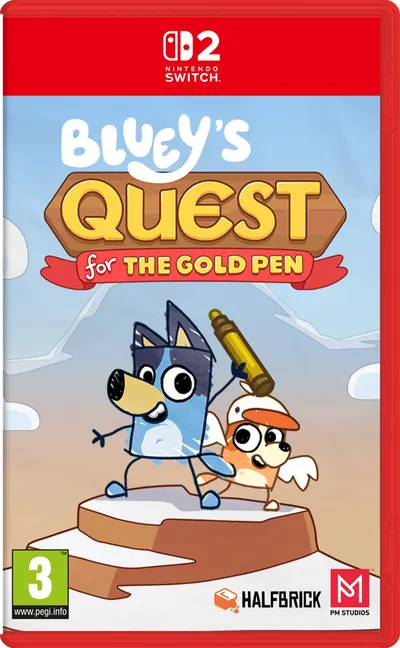 Bluey's Quest for the Gold Pen