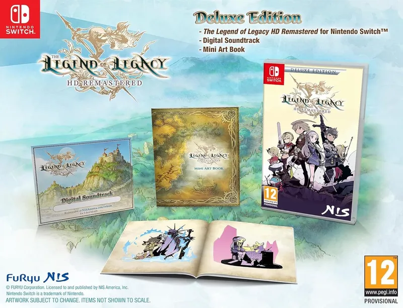 The Legend of Legacy HD Remastered-Deluxe Edition ( ) Nieuw