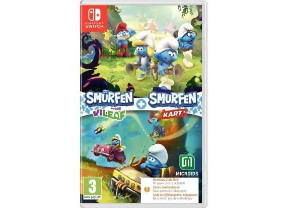 De Smurfen Missie Vileaf + Smurfen Kart (Code in a Box