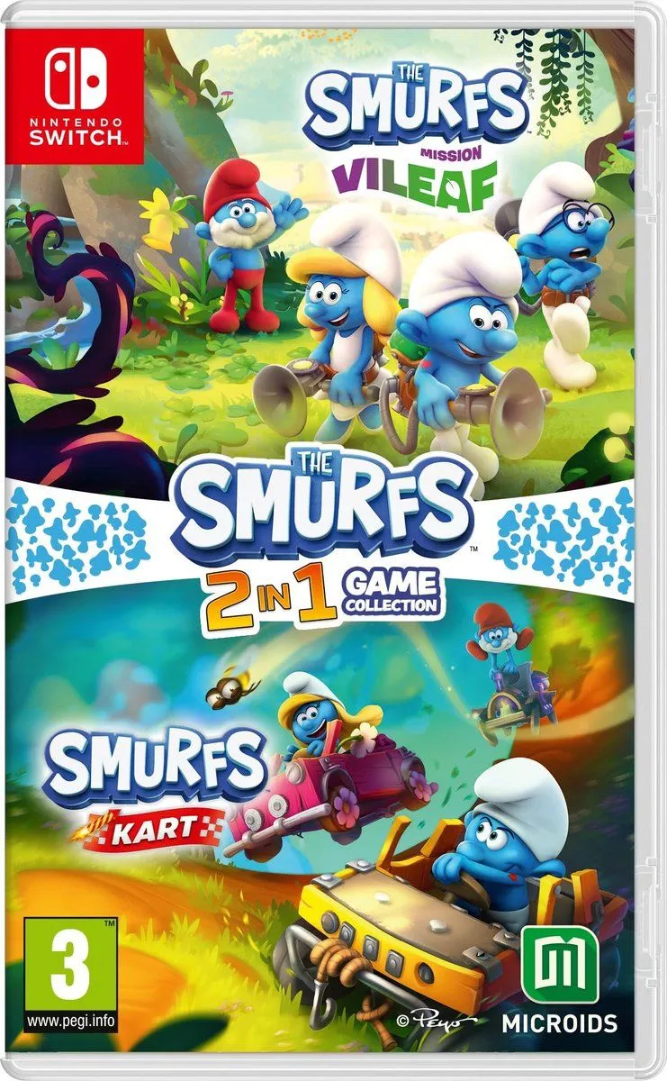 Solidchoice - Smurfs 2 in 1 Game Collectie voor