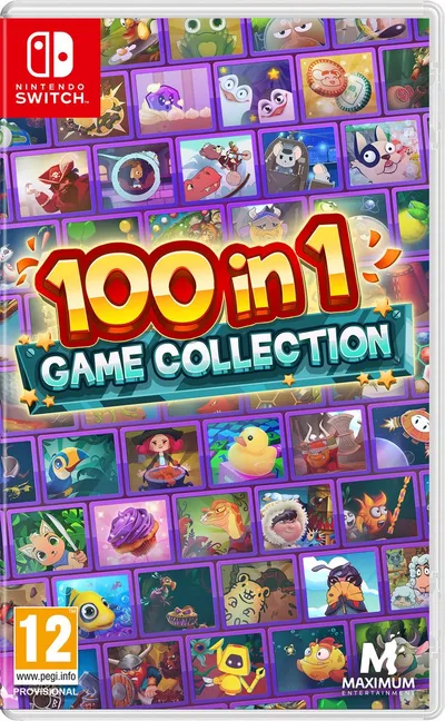 Maximum Games 100 In 1 Game Collection Duits, Engels, Spaans, Frans, Italiaans