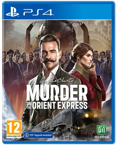 Playstation Games Agatha Christie-murder On The Orient Express Transparant PAL