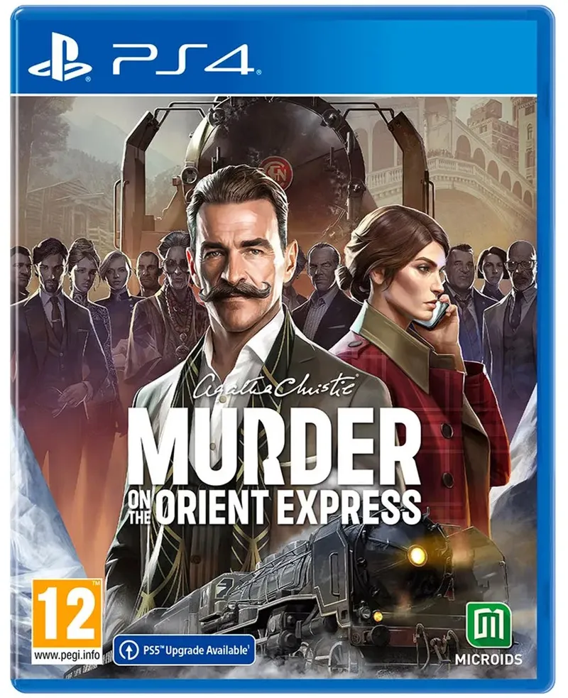Playstation Games Agatha Christie-murder On The Orient Express Transparant PAL