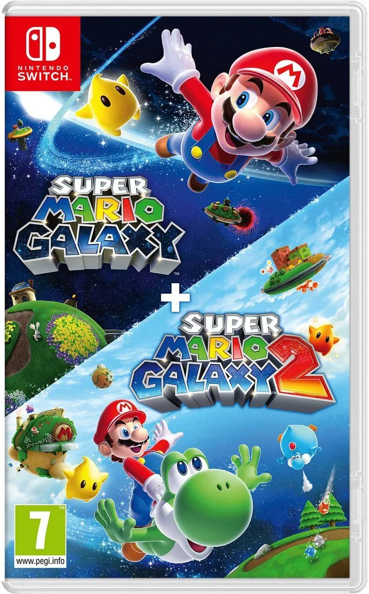 Super Mario Galaxy + Super Mario Galaxy 2 - - Franstalig