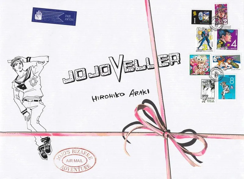 Dailygoods- Artbook Complete Collectie - Kunstboeken - Geschiedenis Boek - JoJo's Acht Zichten van Japan - Illustraties van Deel 6 tot 8 - Hirohiko Araki's Commentaar - Kunstboek