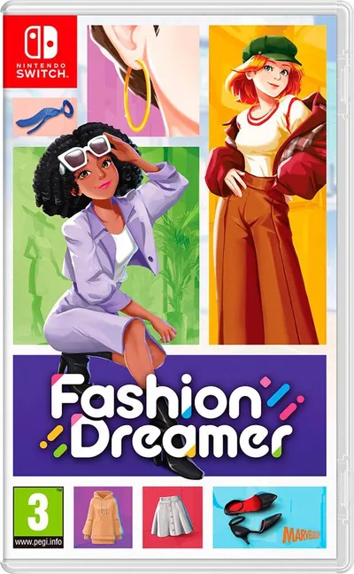 Nintendo Games Fashion Dreamer Transparant PAL