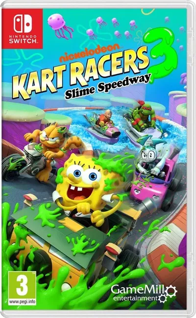 Nickelodeon Kart Racers 3: Slijm Speedway - Racing Game voor Multiplayer
