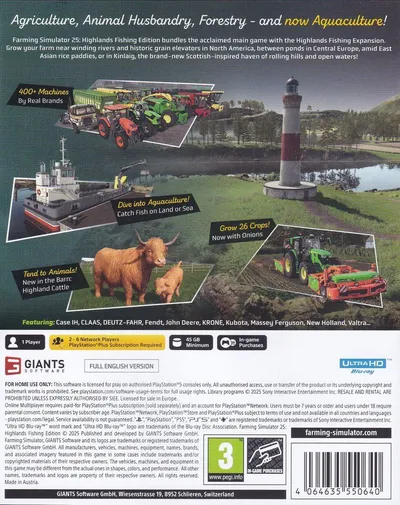 Farming Simulator 25 (Highlands Fishing Edition) - - Simulator