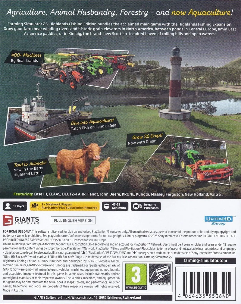 Farming Simulator 25 (Highlands Fishing Edition) - - Simulator