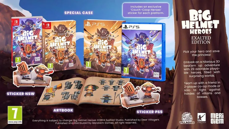 Big Helmet Heroes-Exalted Edition ( ) Nieuw
