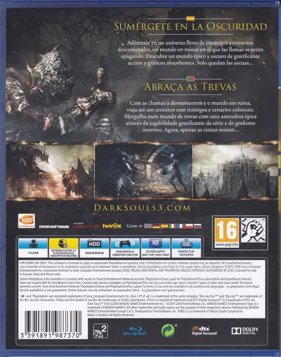 Dark Souls 3 - ES/PT