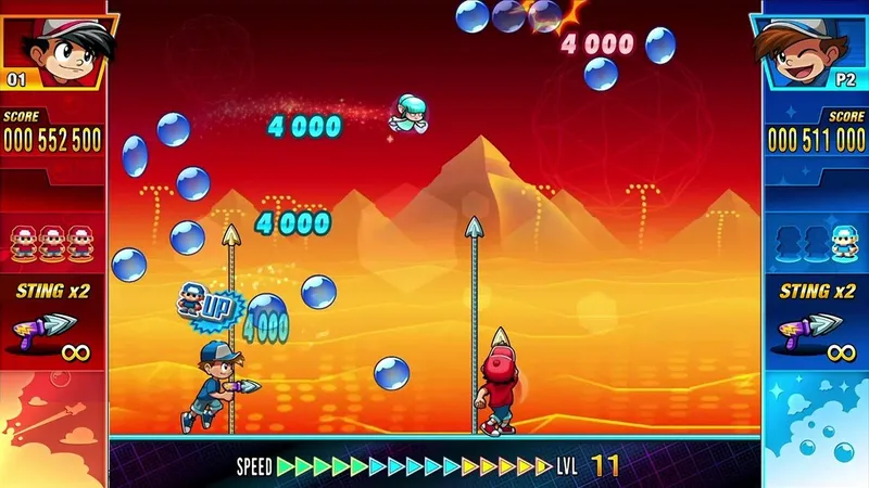 Video Game Meridiem Games Pang Adventures