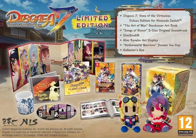 Disgaea 7: Vows of the Virtueless Limited Edition Plushie Bundle