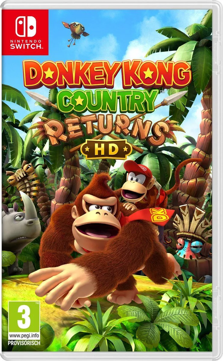 Donkey Kong Country Returns HD - versie
