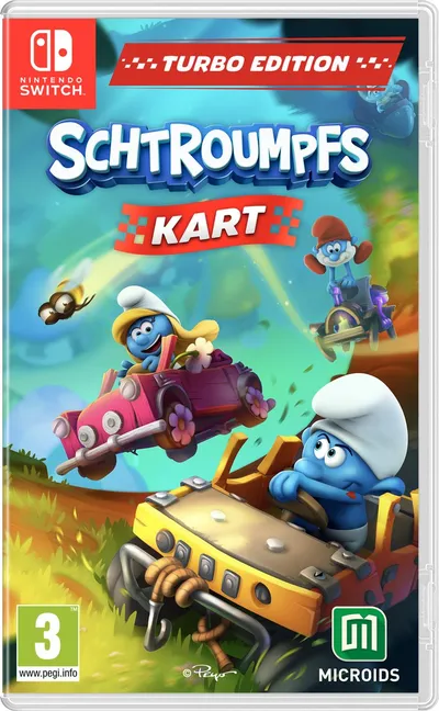 Video game for Microids Les Schtroumpfs Kart