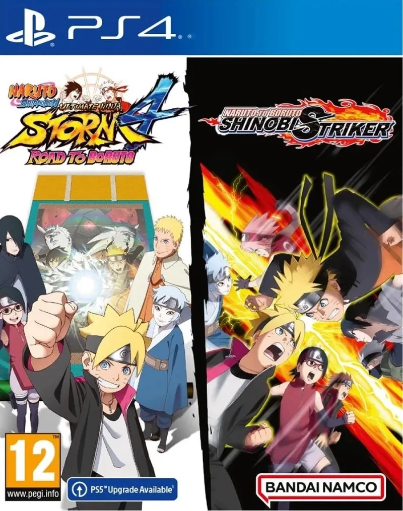 NARUTO SHIPPUDEN ULTIMATE NINJA STORM 4 + SHINOBI STRIKER