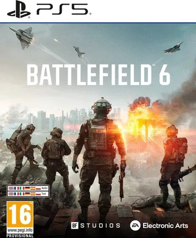 Spel Battlefield 6 - - Volledige game - Kinesthetic Combat System - Infanteriegevechten - Tanks/jachtvliegtuigen - Dodelijkste wapen - Videogame