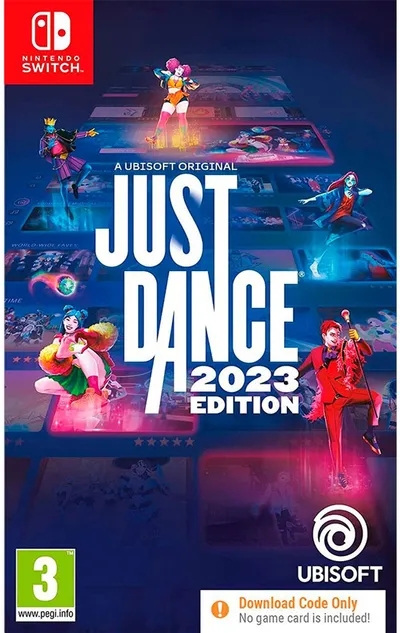 Nintendo Games Just Dance 2023 Edition (code In A Box) (special Edition) Transparant PAL