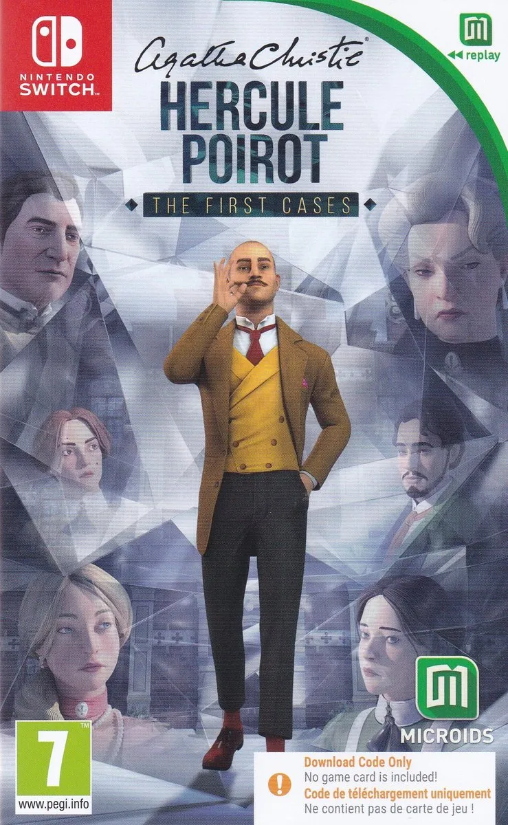 Agatha Christie - Hercule Poirot (Code In Box) - EN/FR/ES/IT/NL
