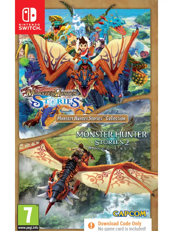 Monster Hunter Stories Collection (Code in a Box) - - RPG