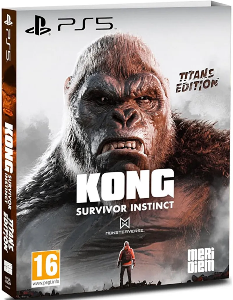 Playstation Games Kong Survivor Instinct Titans Edition Transparant