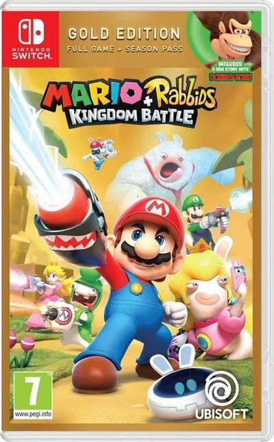 Mario + Rabbids: Kingdom Battle (Gold Edition) - - Action