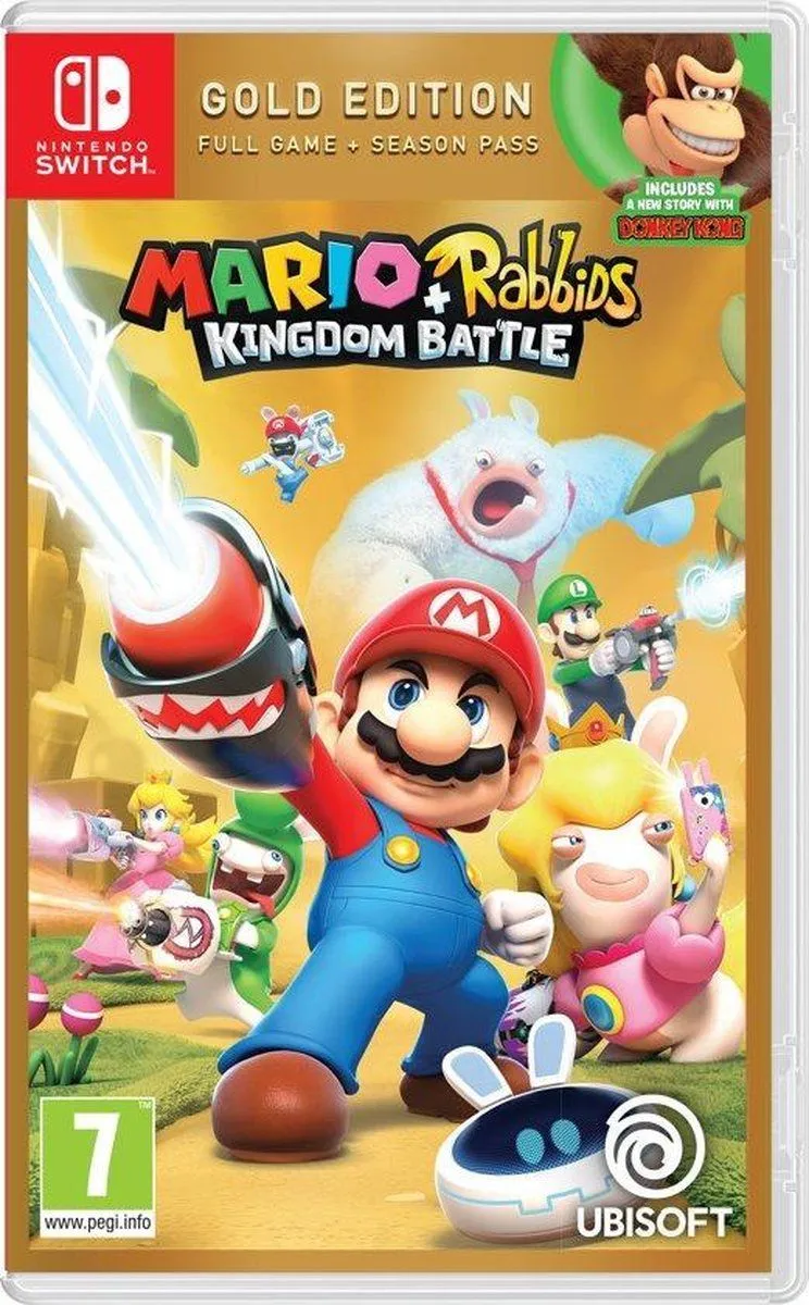 Mario + Rabbids: Kingdom Battle (Gold Edition) - - Action