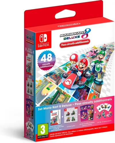Mario Kart 8 Deluxe - Circuit-uitbreidingspas (Code-in-a-box) - versie