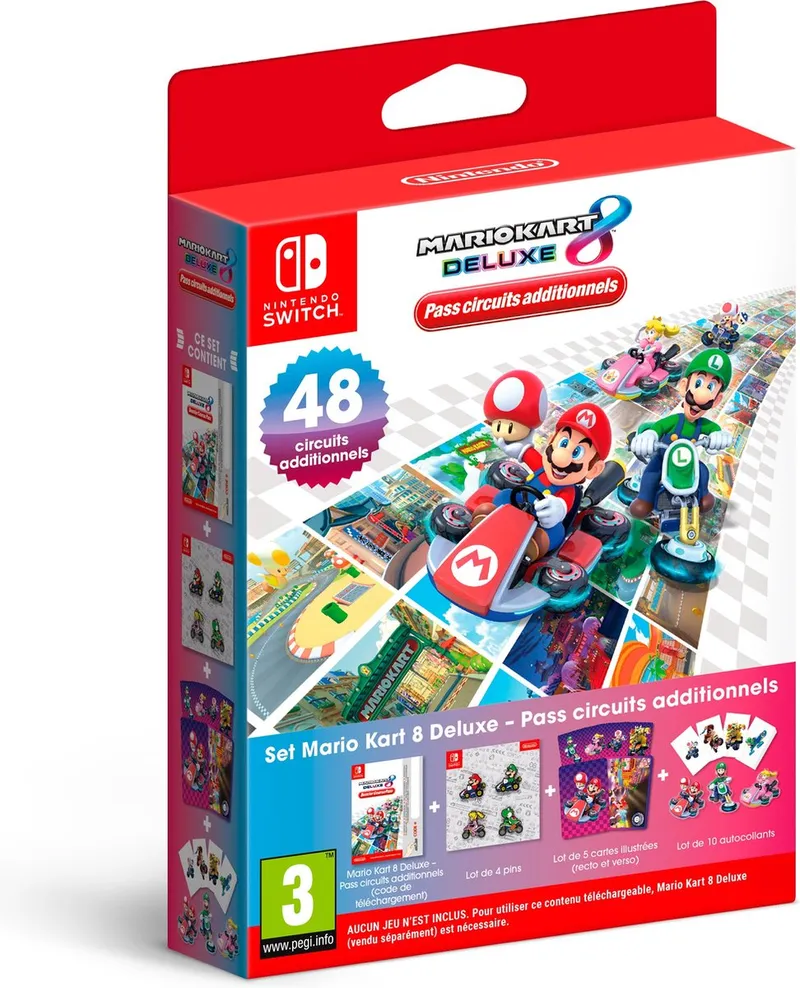 Mario Kart 8 Deluxe - Circuit-uitbreidingspas (Code-in-a-box) - versie