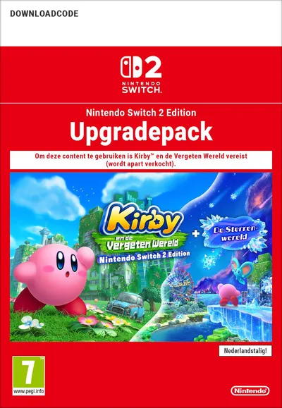 AOC Kirby en de Vergeten Wereld + De Sterrenwereld Edition UPGRADE PACK DLC (extra content