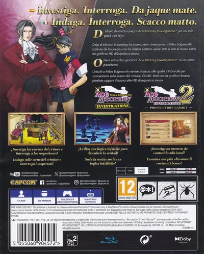 Ace Attorney Investigations - Collection - IT ES