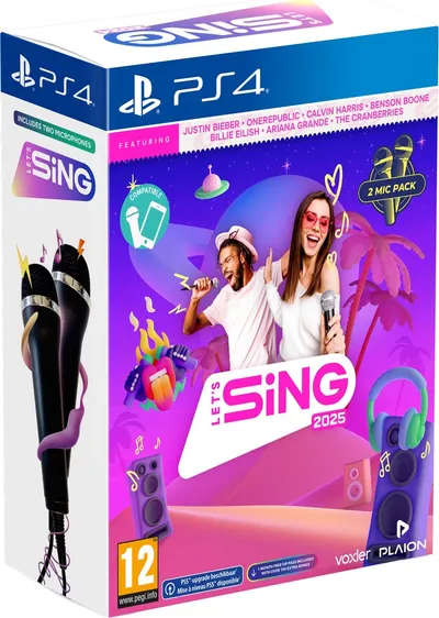 Let's Sing 2025 + 2 Microfoons - International Edition