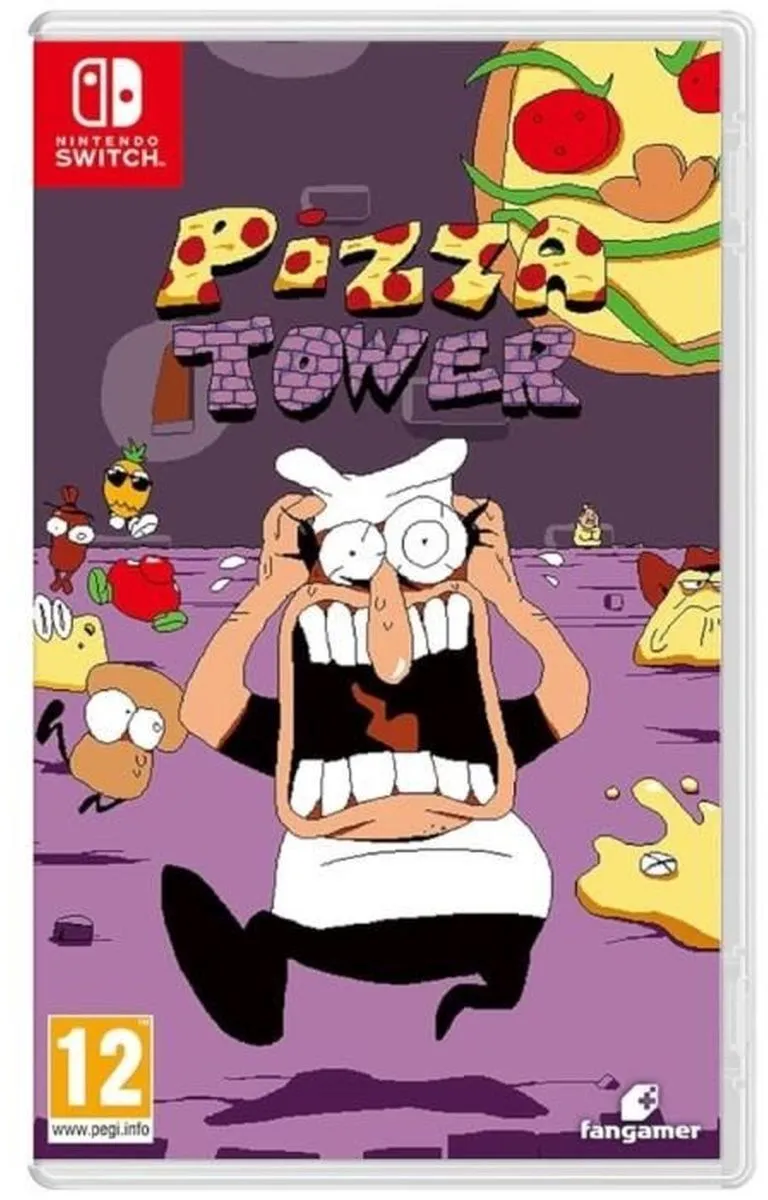 Nintendo Games Pizza Tower Paars