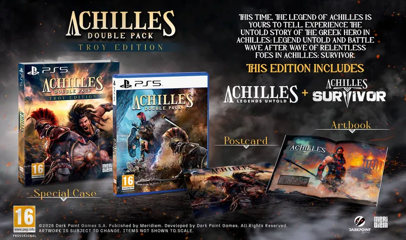 Achilles Double Pack (Troy Edition) - - Action